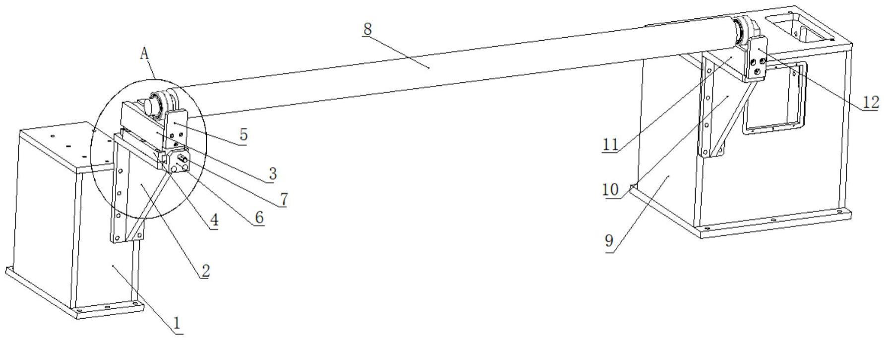 一種銅箔分切機(jī)放卷延長架機(jī)構(gòu)的制作方法